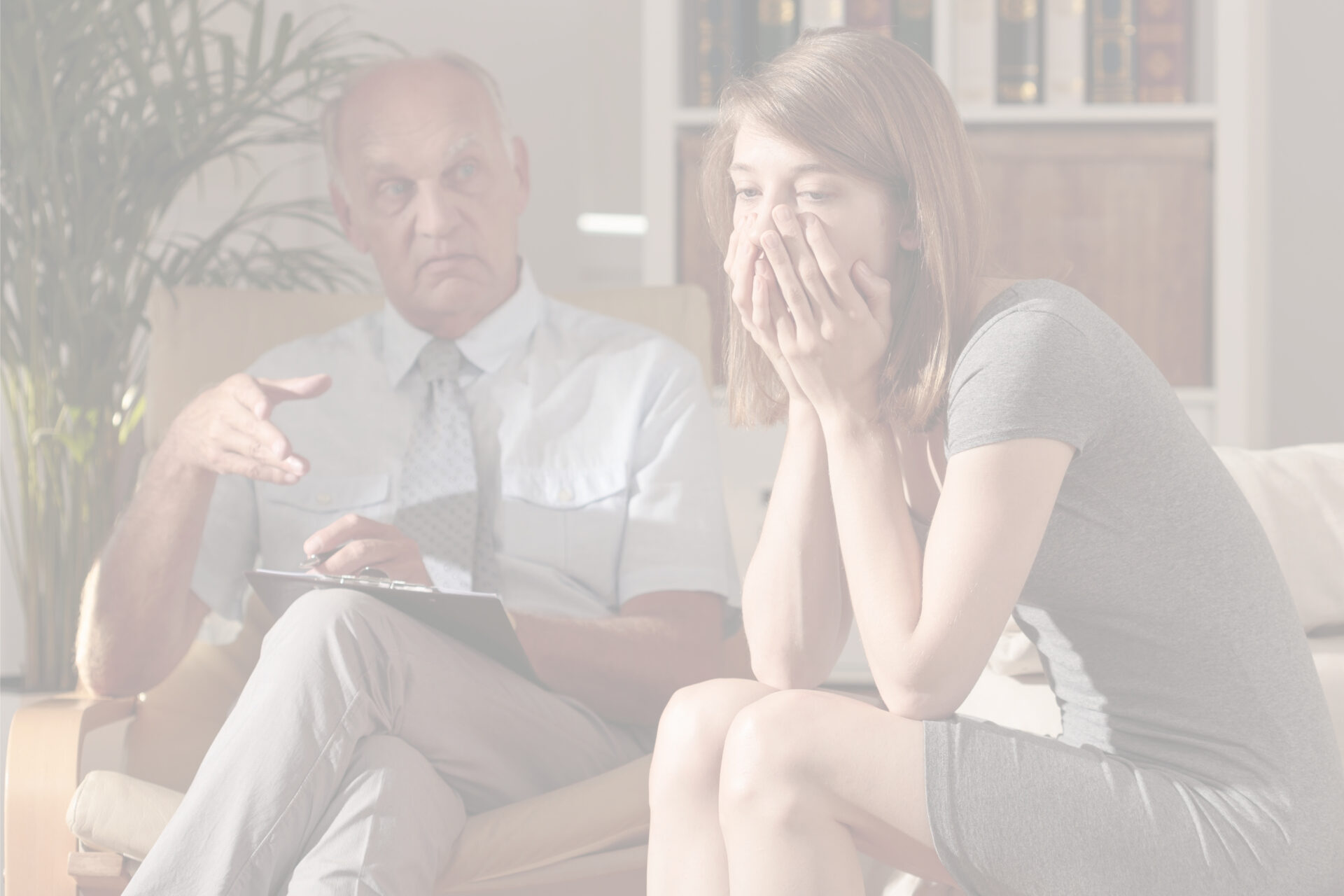 An image of someone receiving therapy.